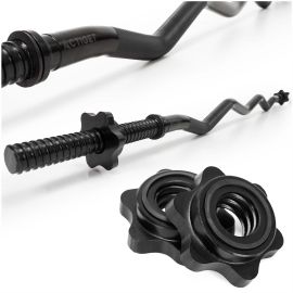 Щанга за щанга, 120 см, стомана, 2 скоби, 25 мм, ACT0009