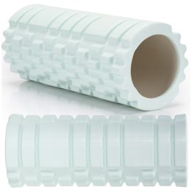 Фитнес ролка за масаж на тяло, средно твърда, ролка с копчета, ментов цвят ACT0031