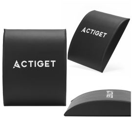 AB постелка за коремни упражнения, подложка за тренировки до 120 кг черна ACT0141