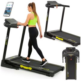 Електрическа бягаща пътека за дома с 3 нива на наклон 16 км/ч, сгъваема за ходене и бягане ACT0172