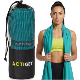 Бързосъхнеща кърпа 180x100 см спортна, за басейн, за плаж, микрофибър ACT0195