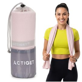 Бързосъхнеща кърпа 180x100 см спортна, за басейн, за плаж, микрофибър ACT0198