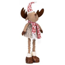 Коледен Елен с регулируема височина 54-70 см телескопична фигурка за украса за елха CA1483