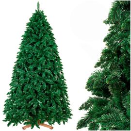 Изкуствена коледна елха, горски бор, 240 см, реалистична, Royal Trees premium, дървена стойка, CT0247