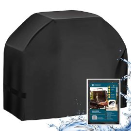 Капак за скара 100x80x66 см водоустойчив капак черен GA2172